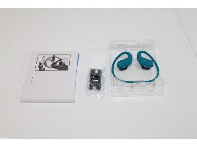 Bluetooth Player, NW-WS623 Earphones Sony In Sony » Sweat MP3 Resistant, 1x Sports Blue Resistant Water Ear