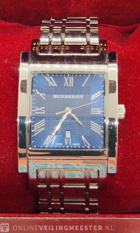 Men s watch Burberry Tank Watch Full set with warranty Onlineauctionmaster