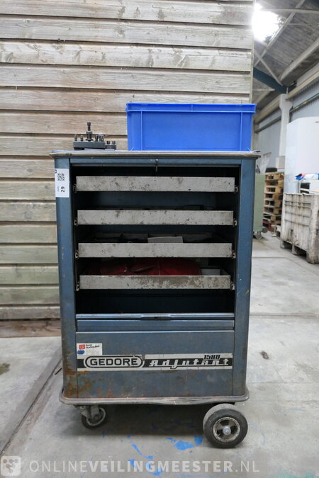 Tool trolley with contents Gedore, Adjudant Onlineveilingmeester.nl