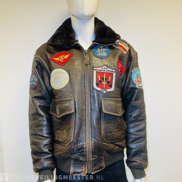 Leather jacket - Top Gun - Avirex TOM CRUISE jacket Leather jacket - Top Gun - Avirex TOM CRUISE jacket